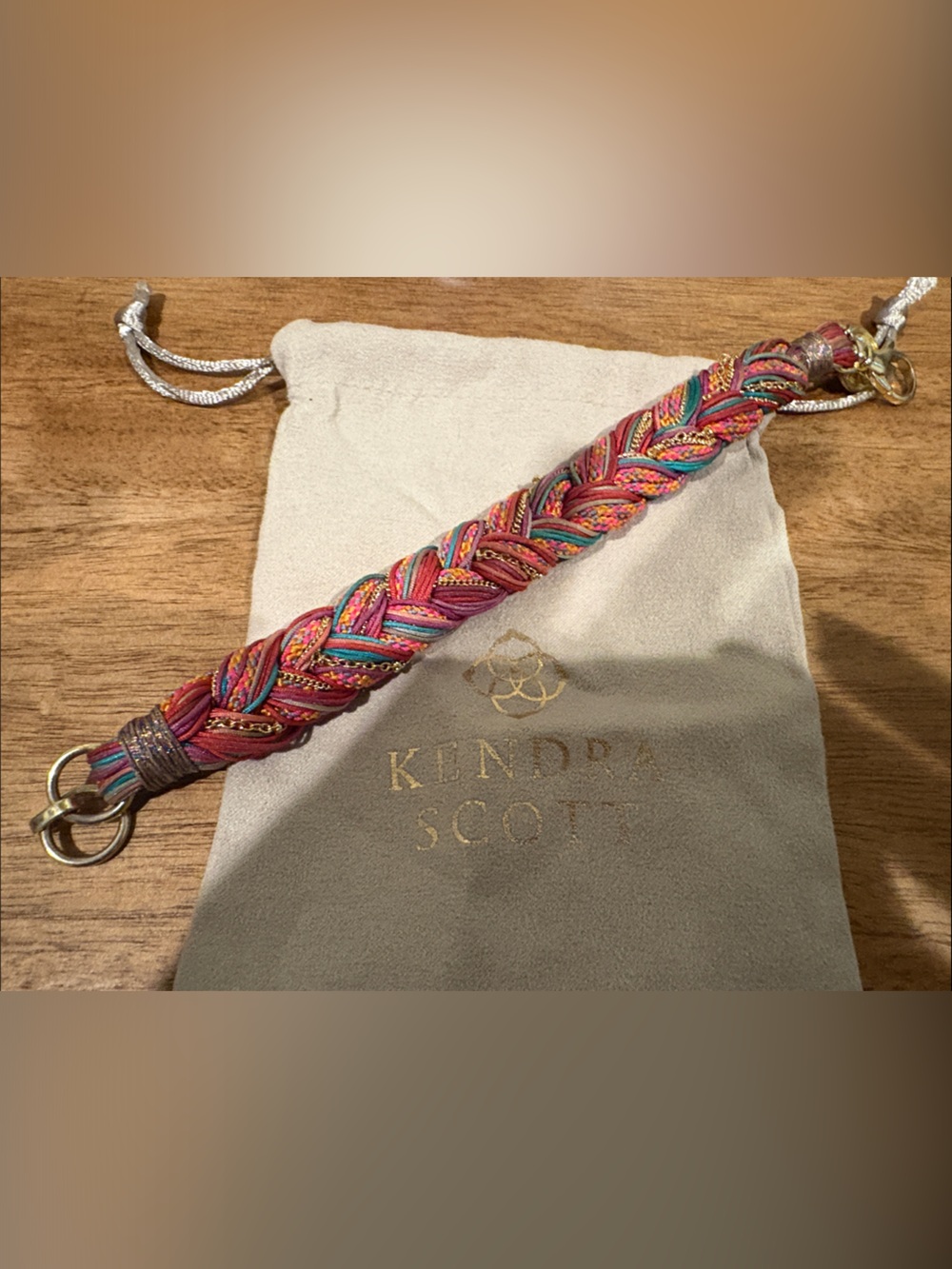 Kendra Scott Multicolor Braided Bracelet